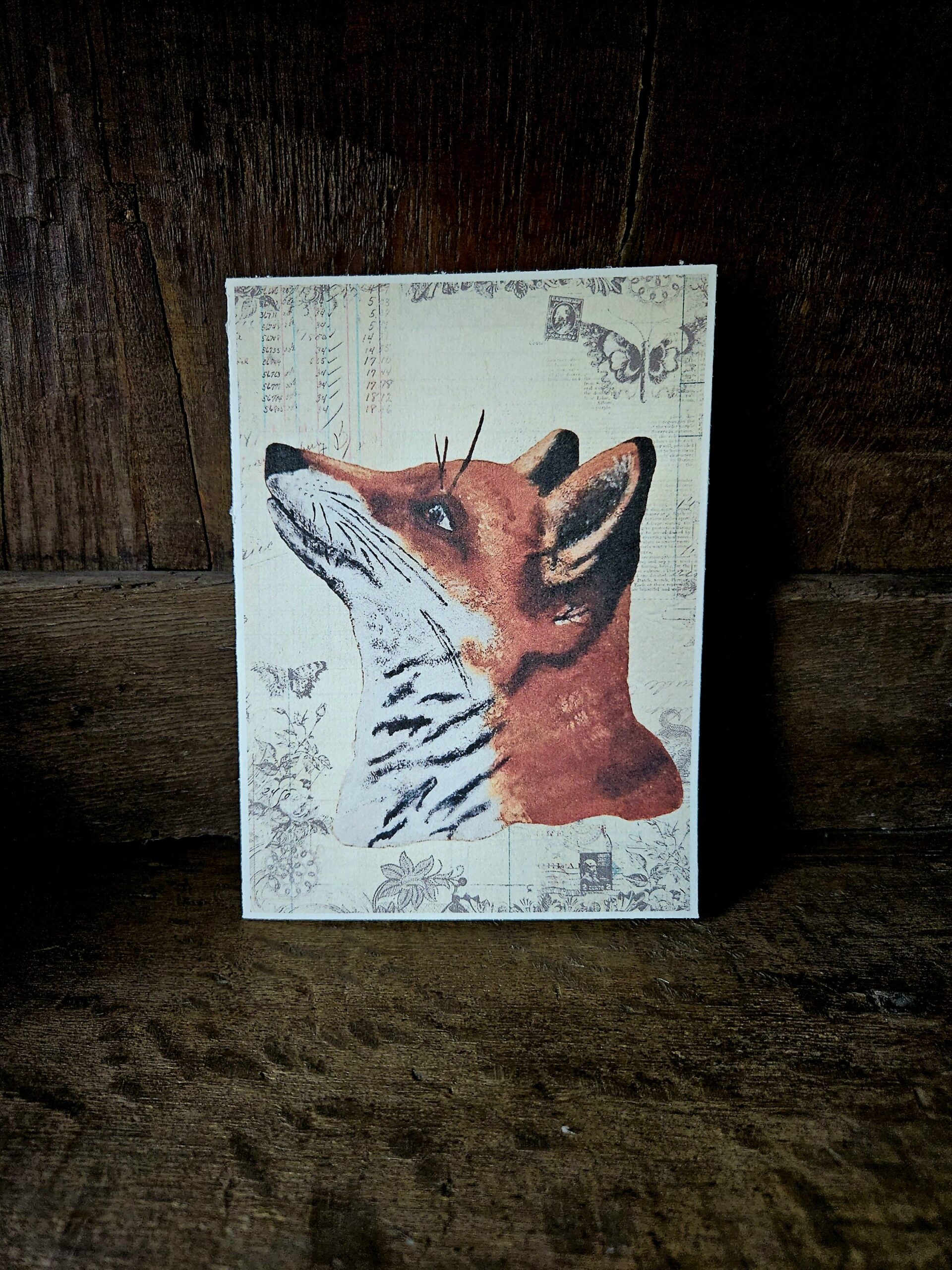 Dreaming Fox (kaart 13x18)