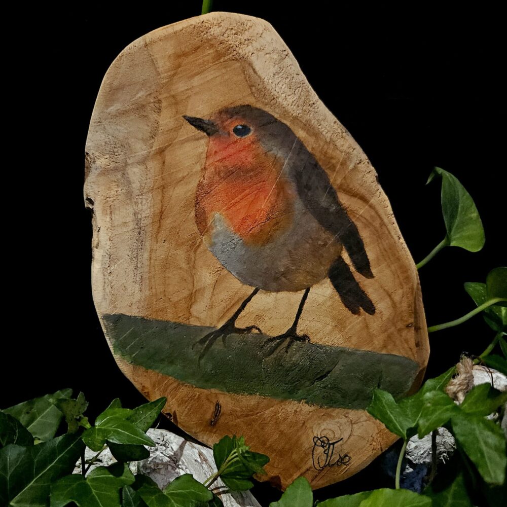 The Robin (origineel schilderij)