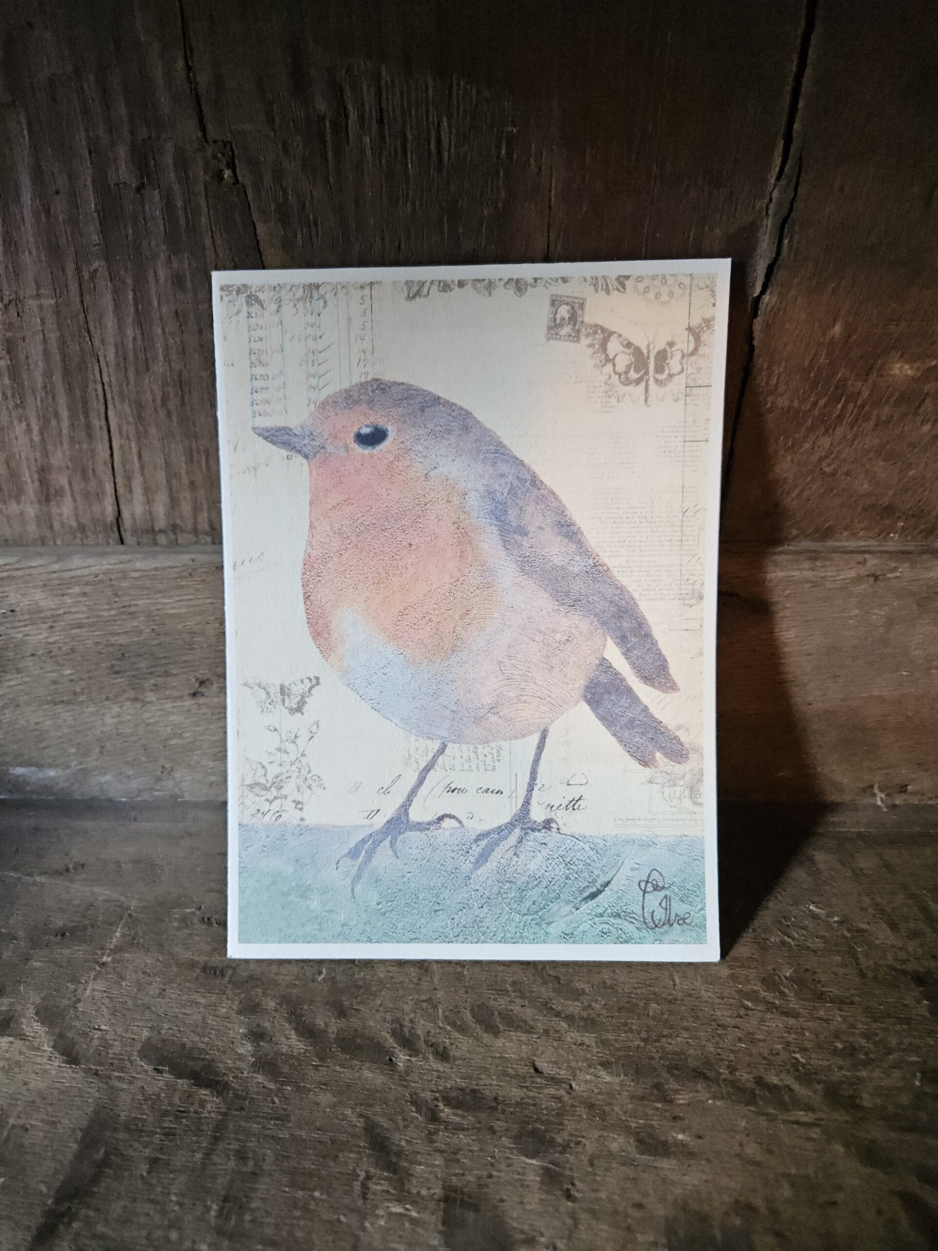 The Robin (kaart 13x18)