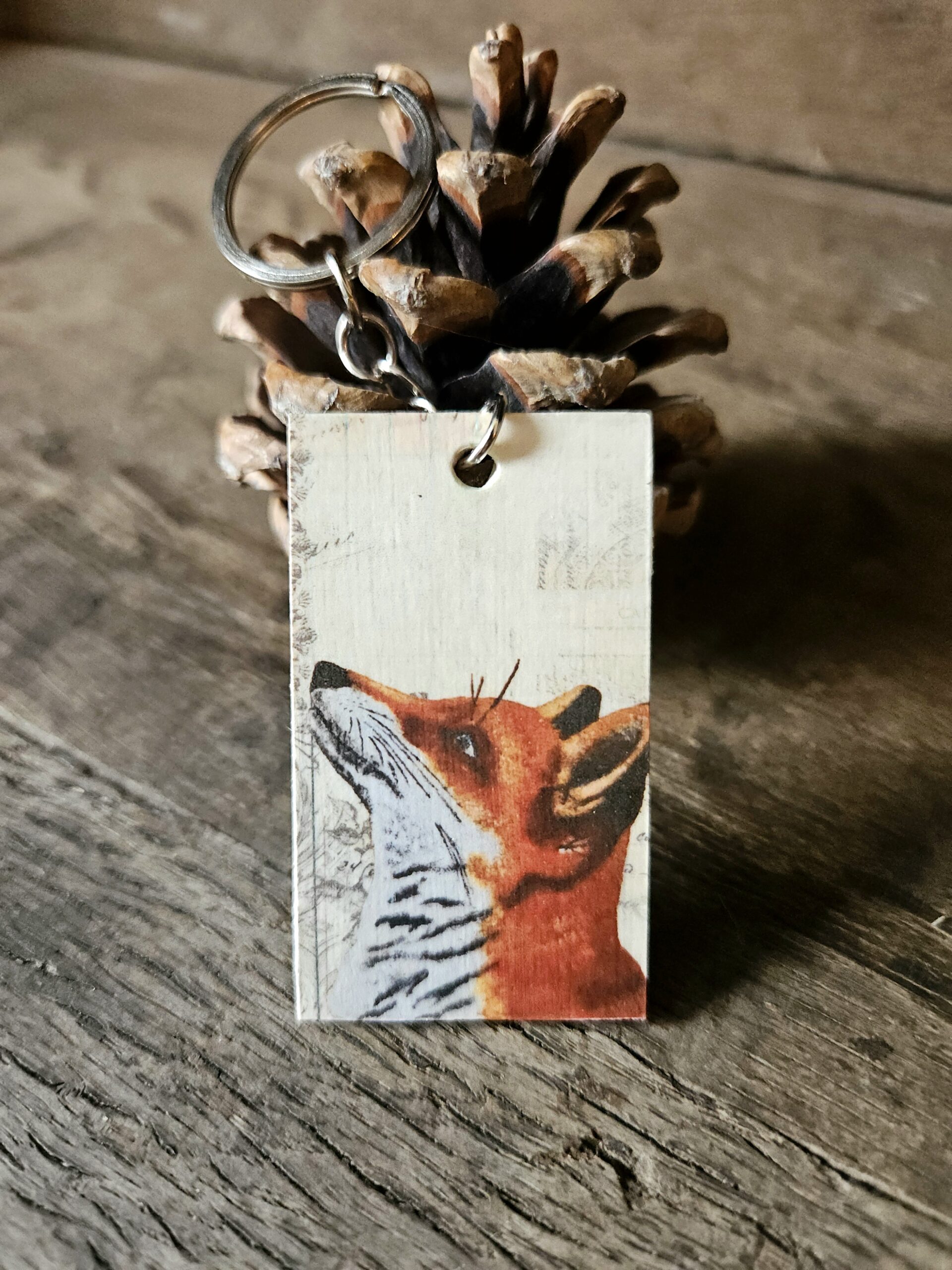 Dreaming Fox (sleutelhanger)