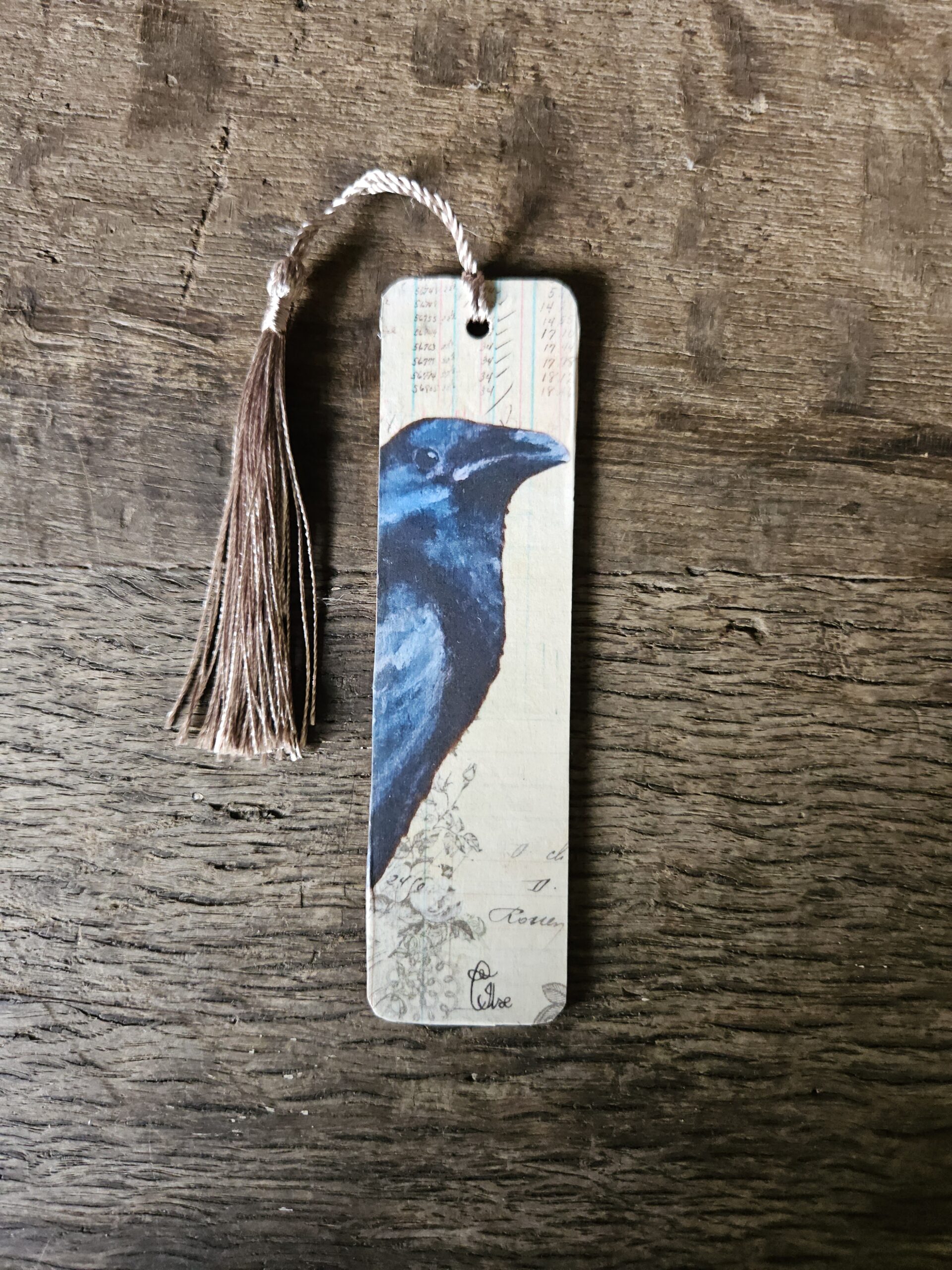 The Raven (boekenlegger met kwastje)