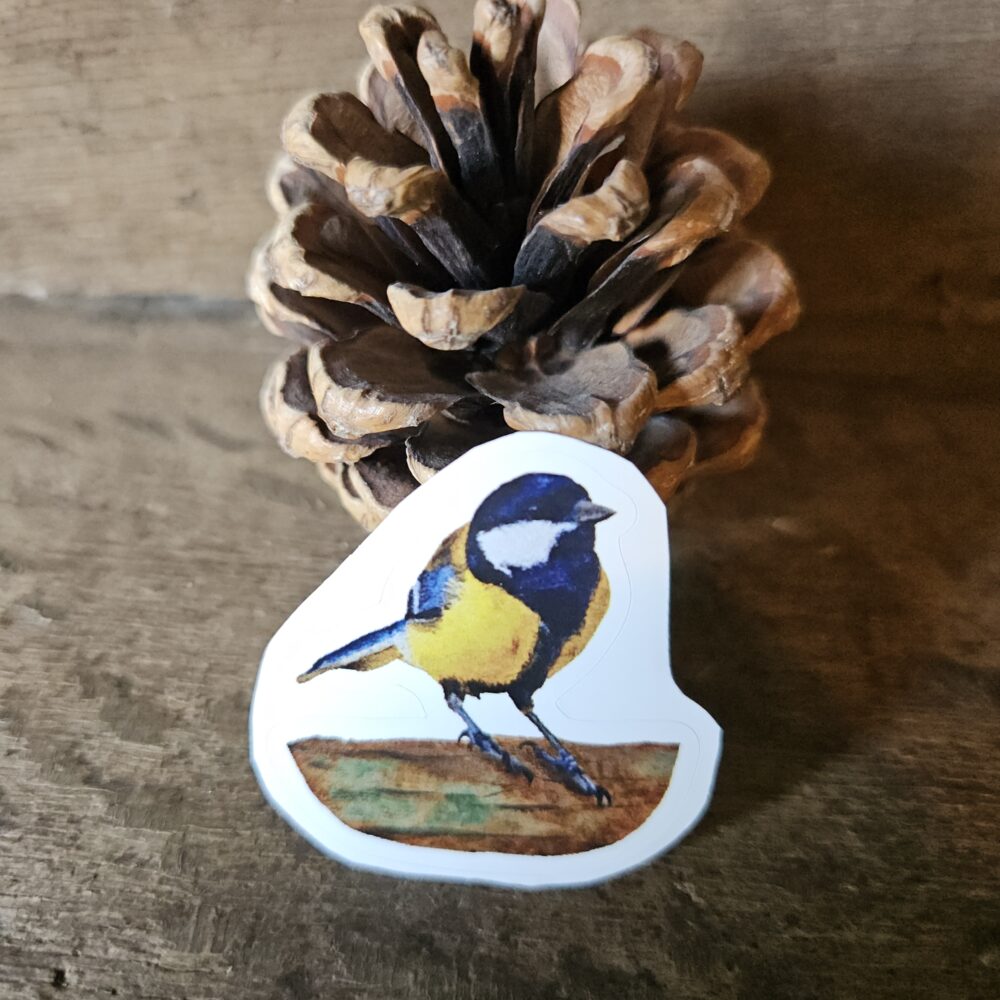 Small Blue Tit (sticker)
