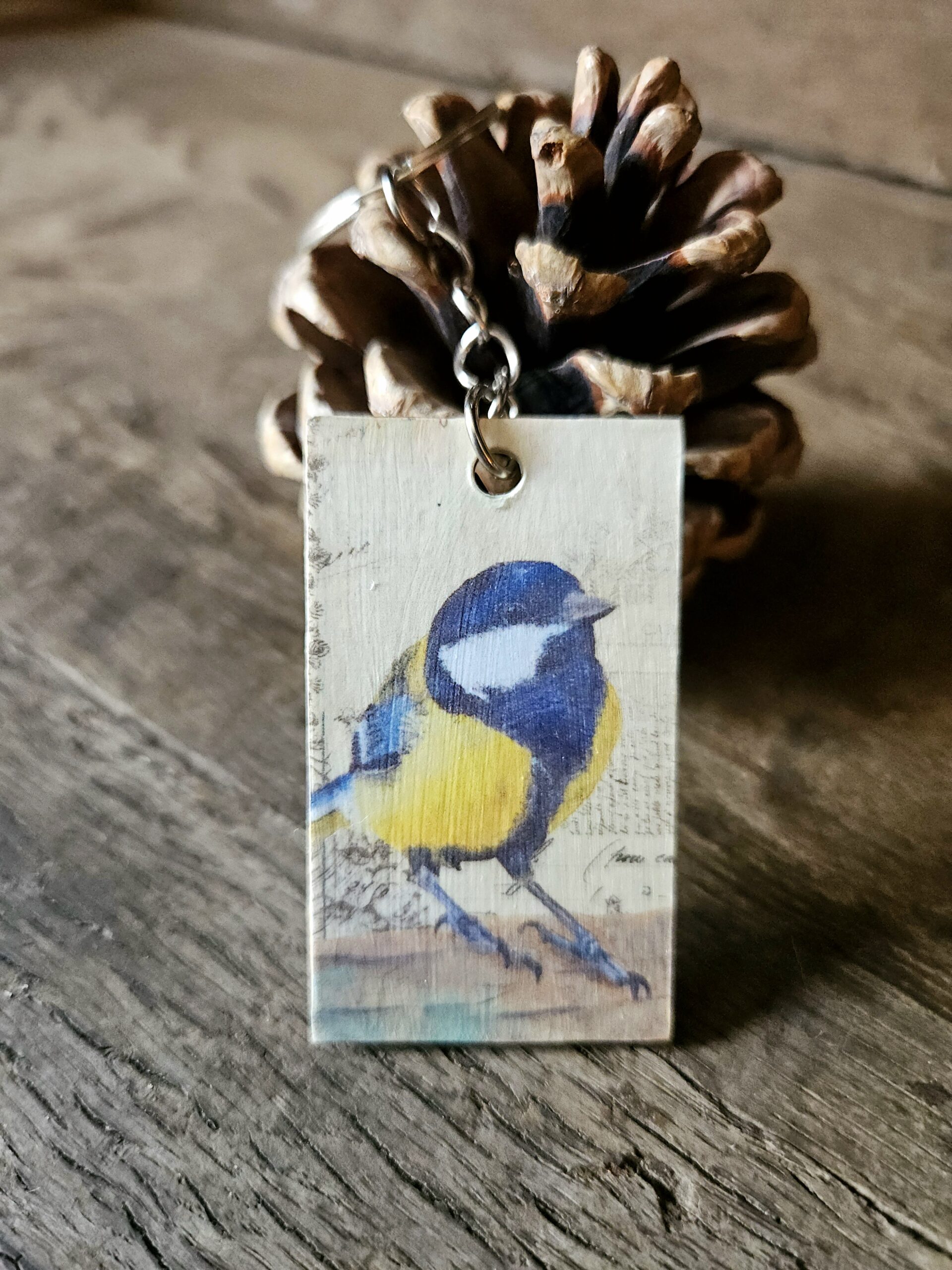 Small Blue Tit (sleutelhanger)
