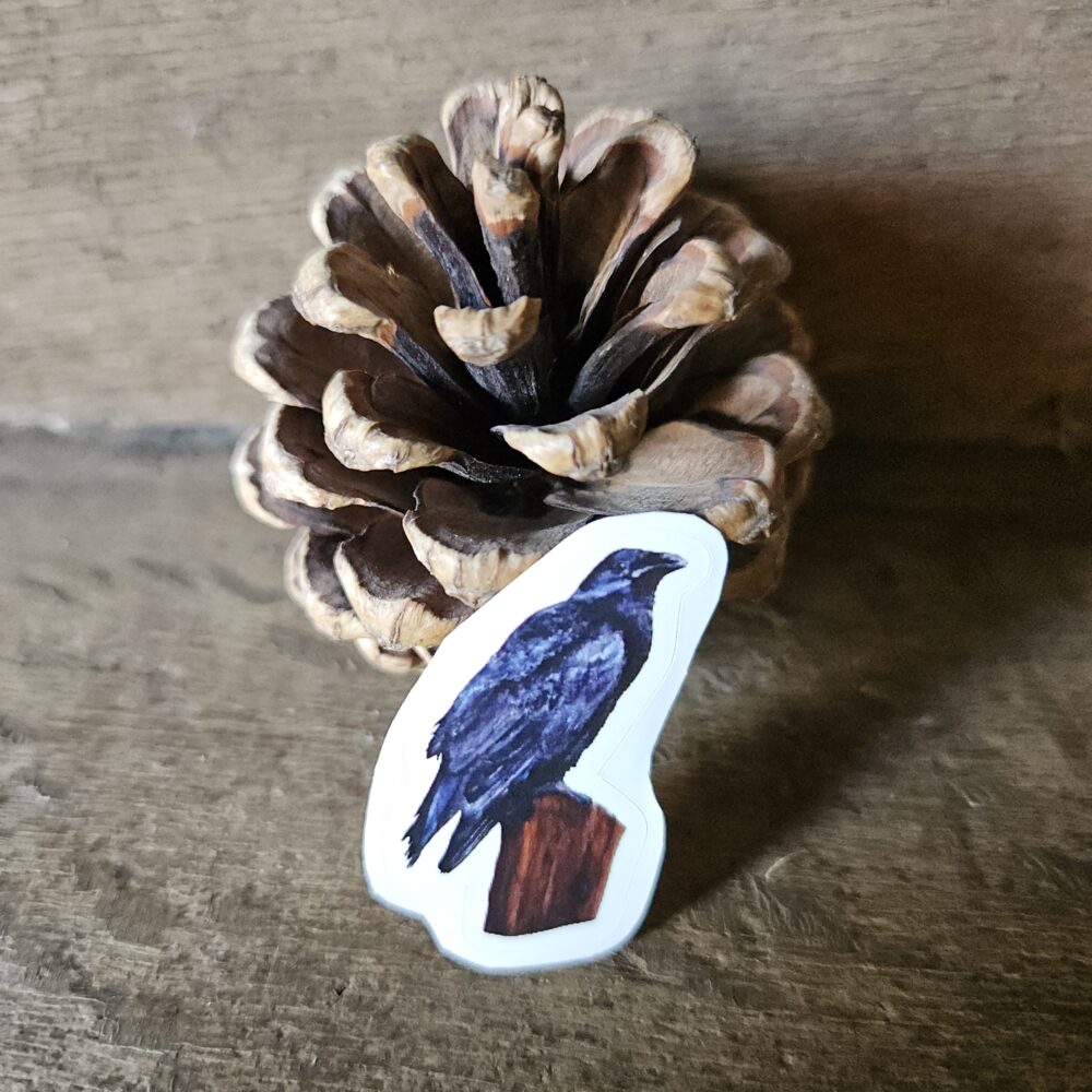 The Raven (sticker)
