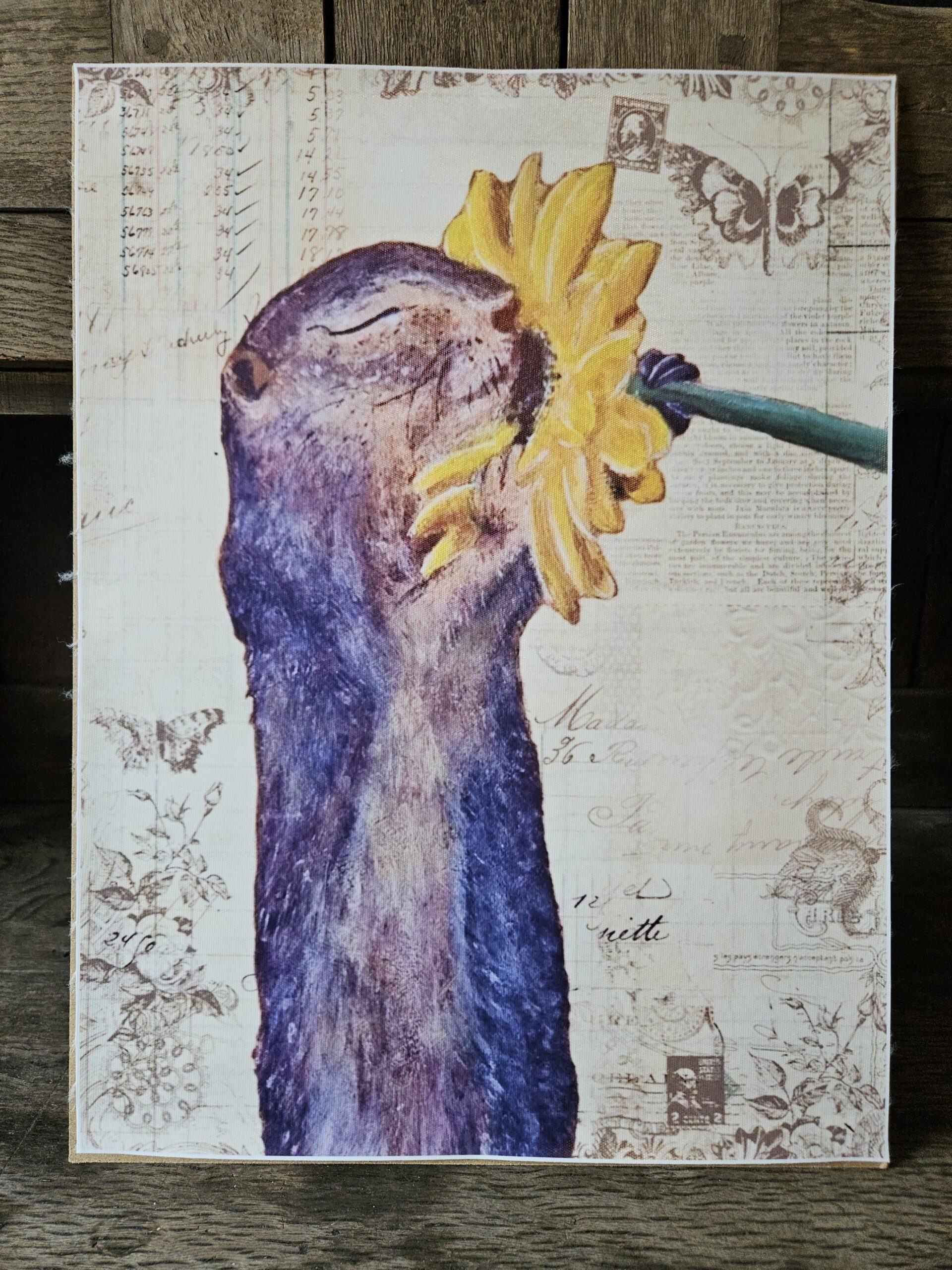 Ground Squirrel (A3 canvas poster)