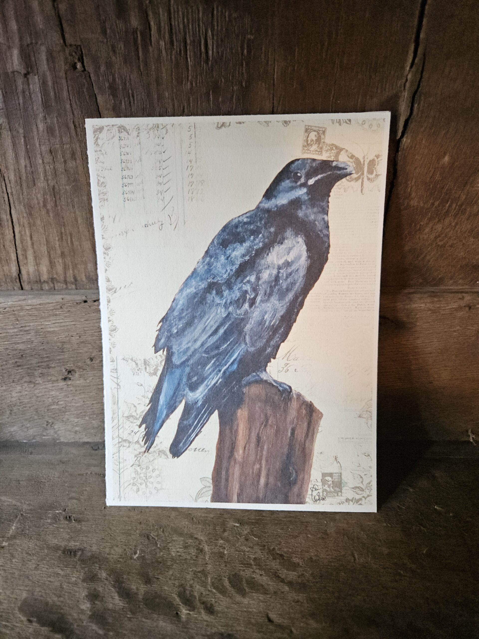 The Raven (kaart 13x18)