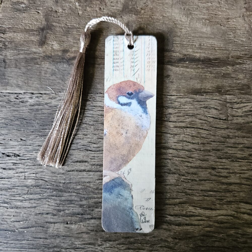 The Sparrow (boekenlegger met kwastje)