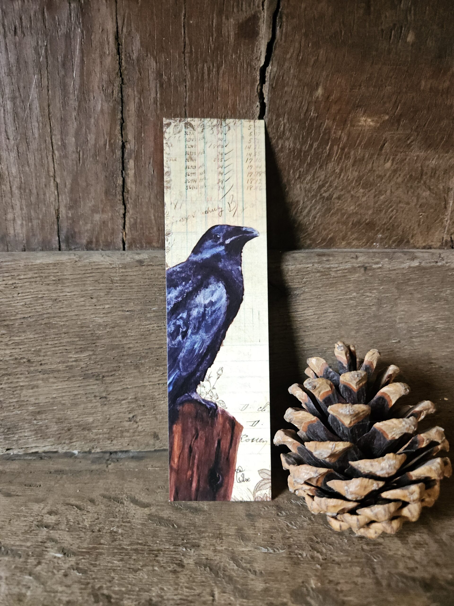 The Raven (papieren boekenlegger)