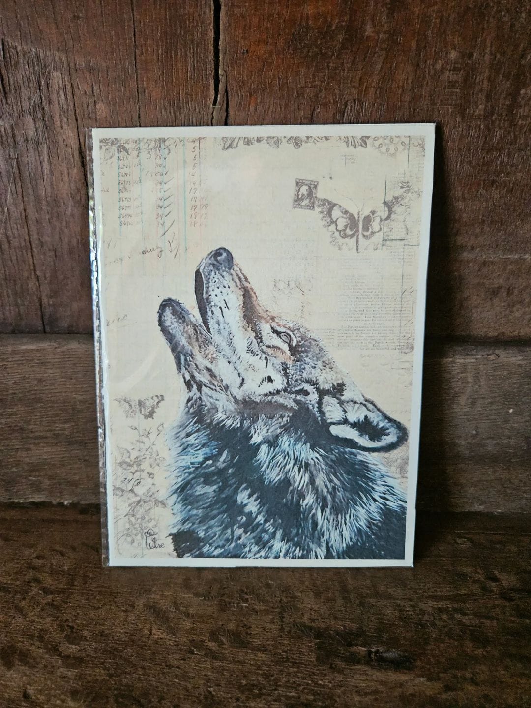 The Howling Wolf (kaart 13x18)
